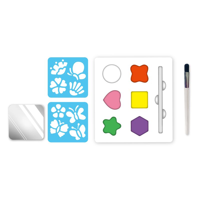 AVENIR Комплект для рисования на лице с трафаретами