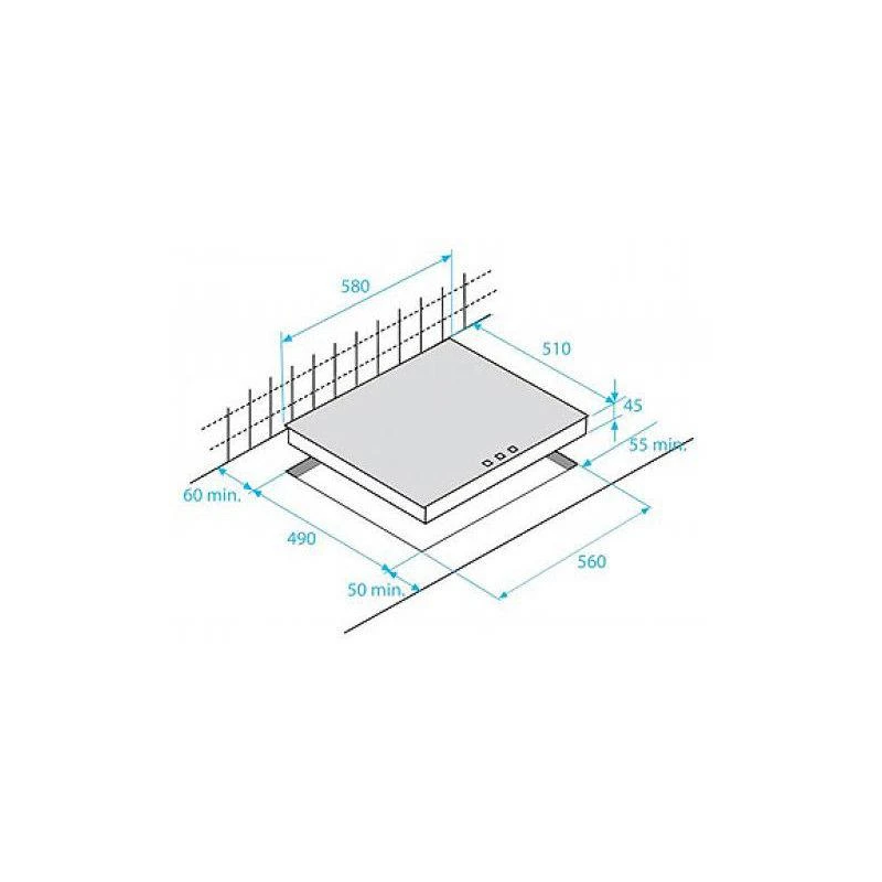 Keramiskā virsma beko hic64401