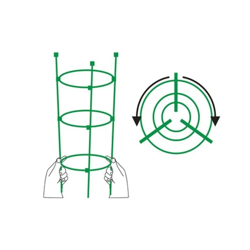 Auga atbalsts Garden Center 4307, 150 cm, metāls