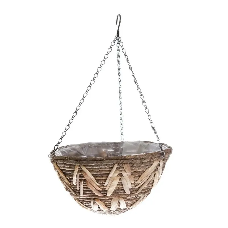 Karināmais puķu pods Garden Center 30846, koks, brūna krās.