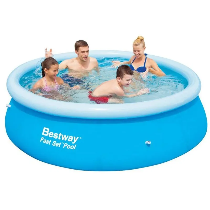 Bassein, toega-täispuhutav Bestway Fast set, sinine v., 366 x 76 cm