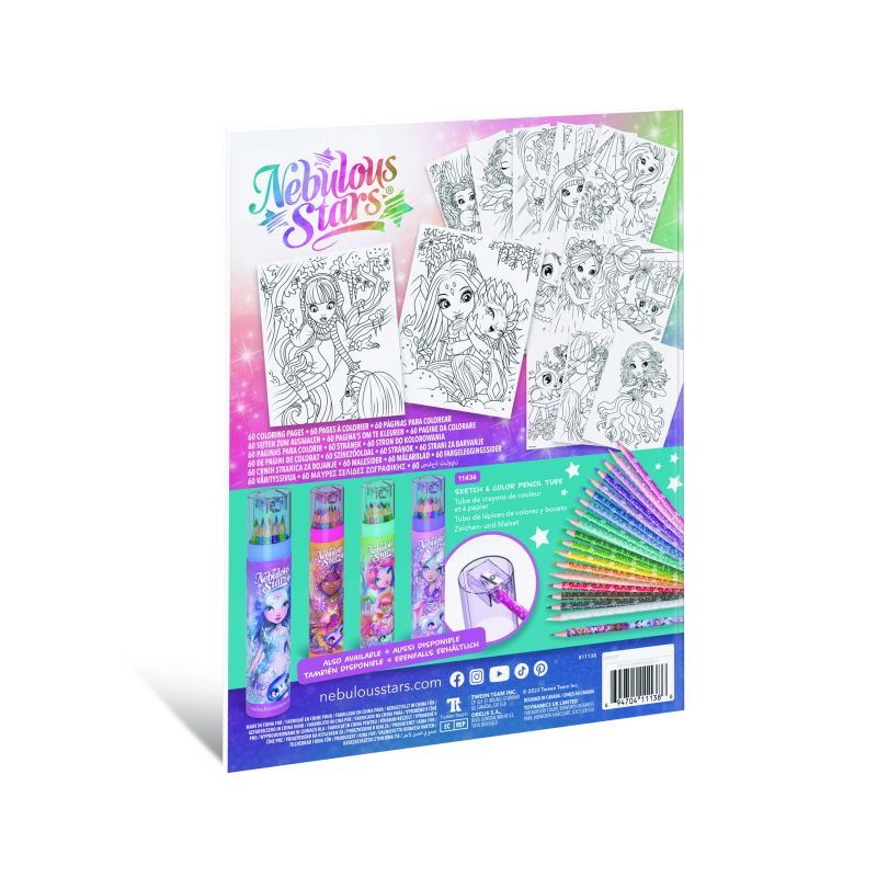 Krāsojamā grāmata nebulous stars 11138