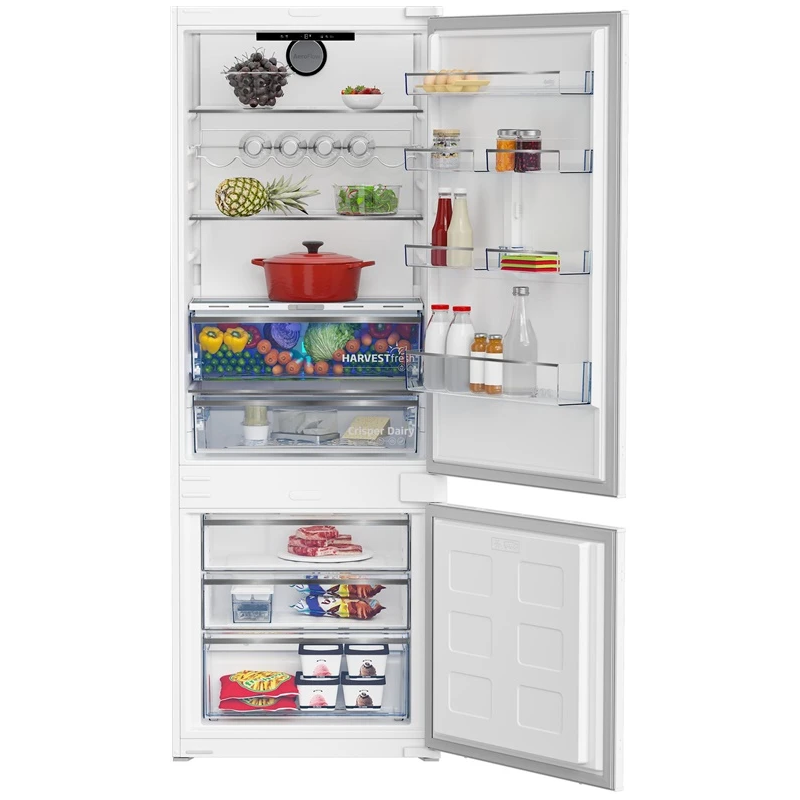 Ledusskapis iebūvējams bcne400e40sn beko