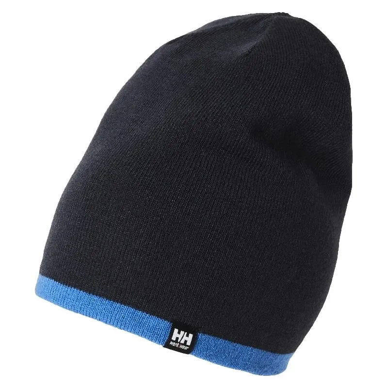 Ziemas cepure Helly Hansen Manchester, melna krās.-tumši zila krās.-gaiši zila krās.