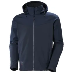 Jaka softshell oxford tumši zila m