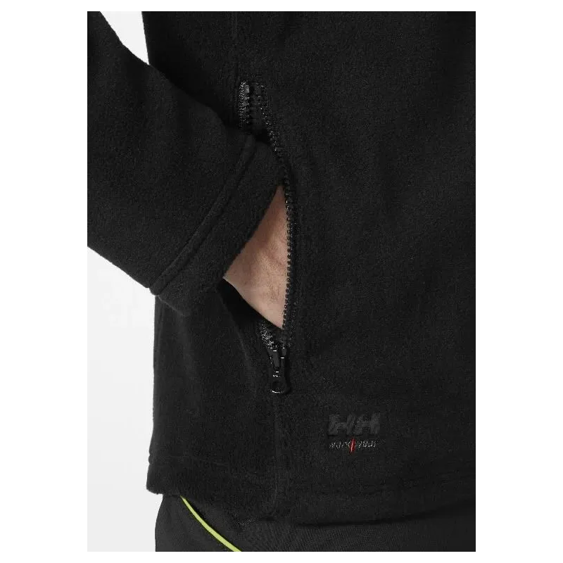 Jaka flīsa manchester 2.0 zip in melna m