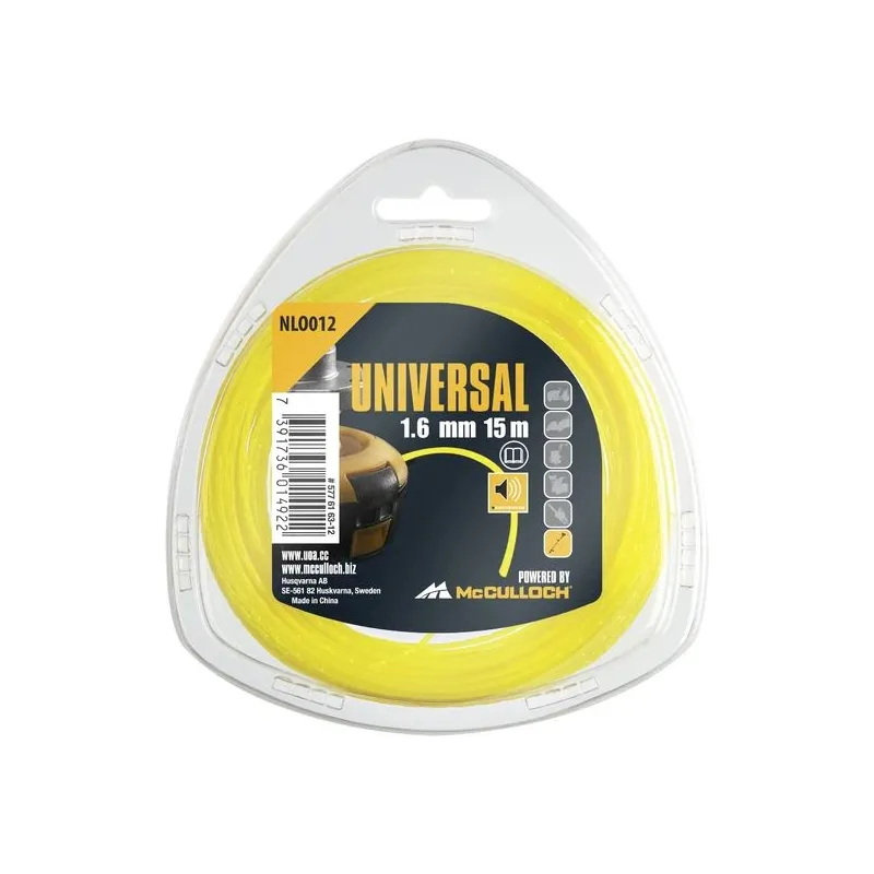 Trimmera virve Universal, 15 m x 1.6 mm