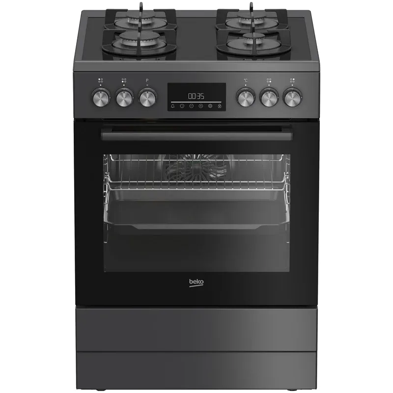 Gāzes plīts ar elektrisko krāsni Beko FBM62330GADSN