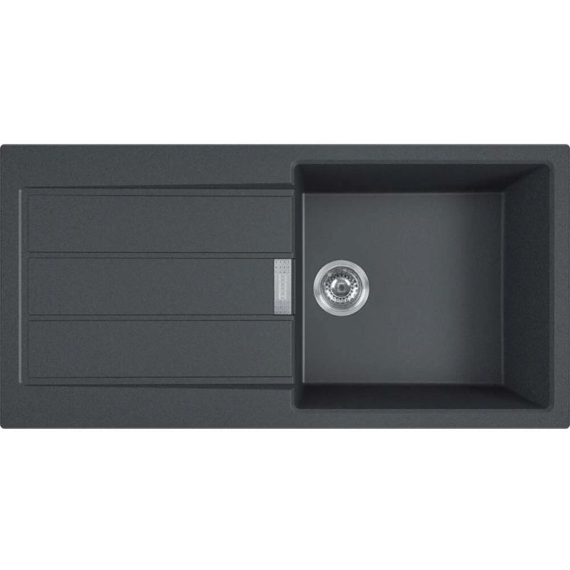 Izlietne s2d 611-100 melna 143.0590.212