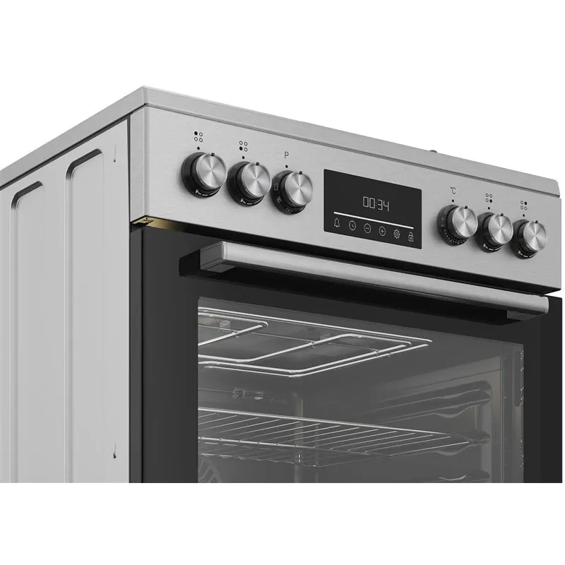 Gāzes plīts ar elektrisko krāsni Beko FBE6330GXDSN