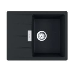 Virtuves izlietne Franke Centro, granīts, 62 cm x 50 cm x 20 cm, matēts melns