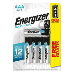 Baterijas Energizer EN2400B4+1MPLUS, AAA, 1.5 V