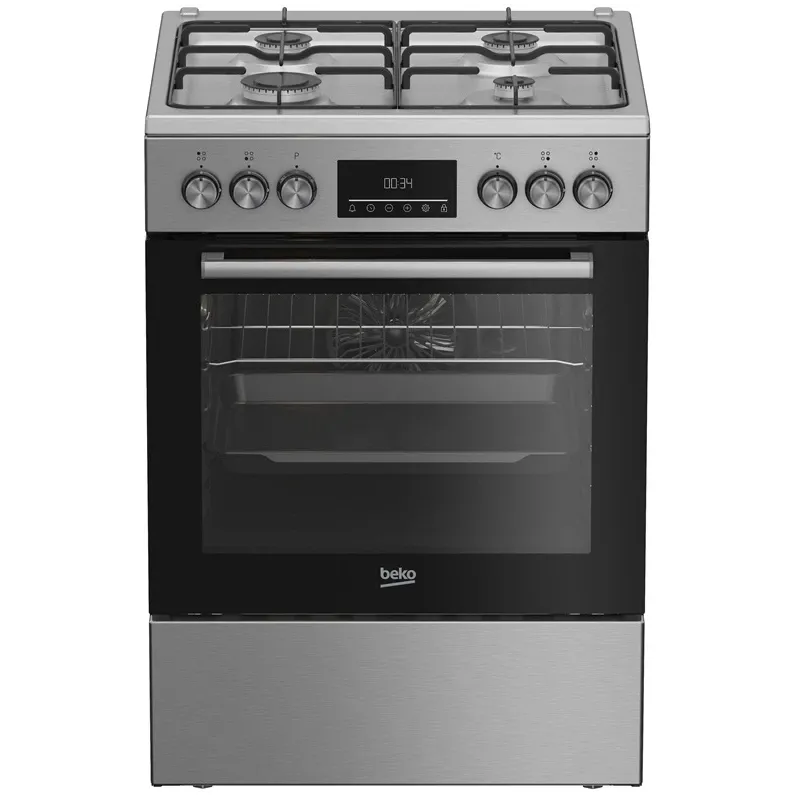 Dujinė viryklė su elektrine orkaite Beko FBE6330GXDSN