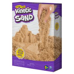 KINETIC SAND Кинетический песок 2,5kg, коричневый