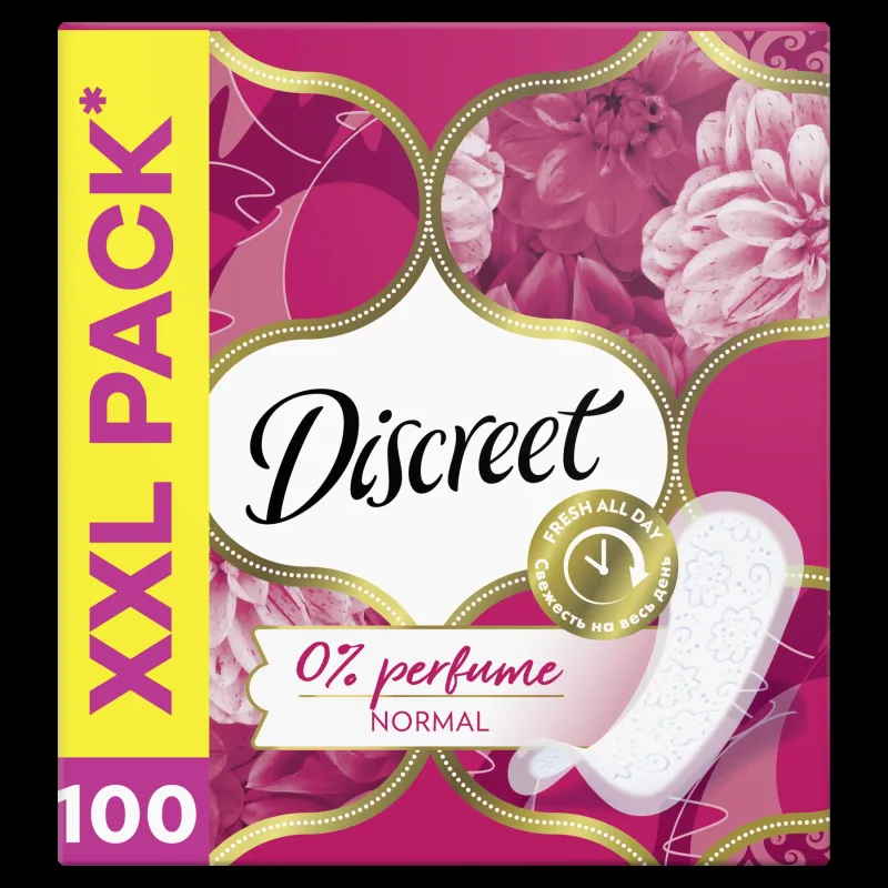 Discreet Normal Multiform Гигиенические Прокладки, 100 шт.