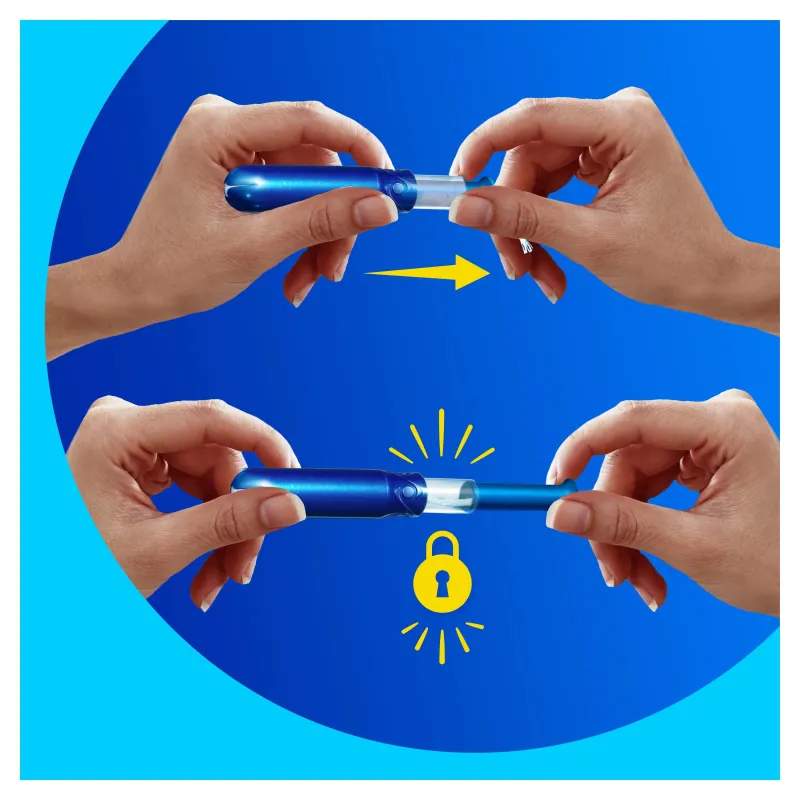 Tampax Compak Pearl Super Tampons with Applicator, 16 pcs