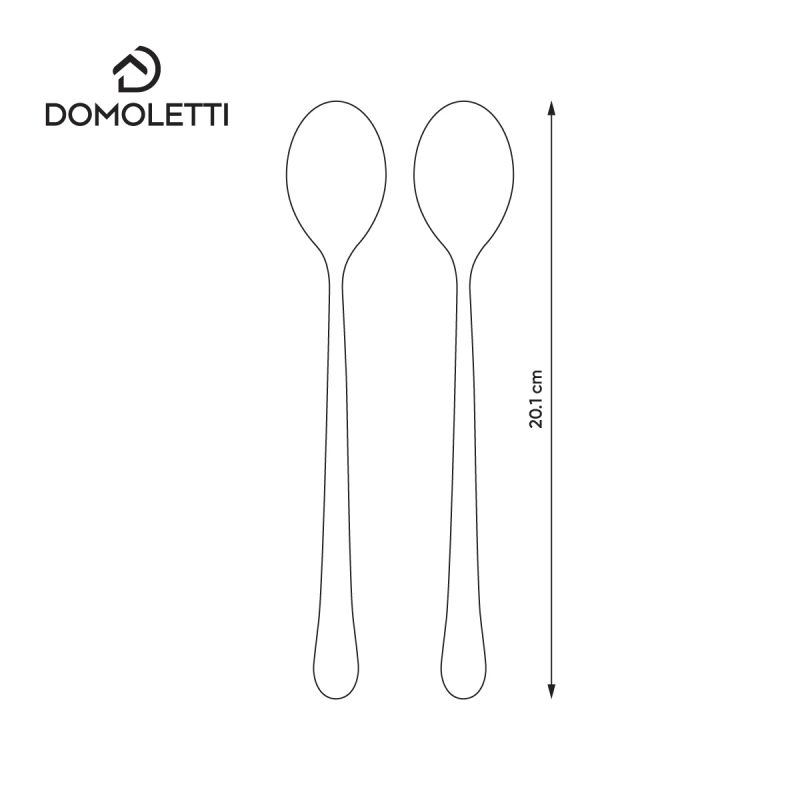 Deserta tējkarote Domoletti SEGNO 220C2SE-10, nerūsējošais tērauds, nerūsējošā tērauda, 2 gab.