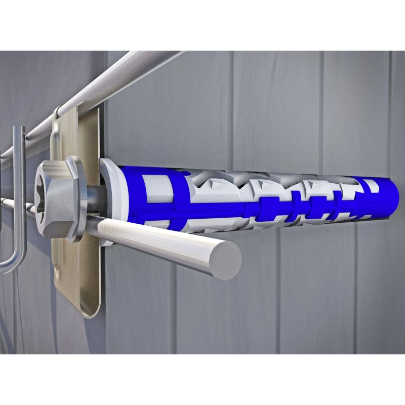 Dībelis,skrūve torx bluefix 8x50mm 50gab