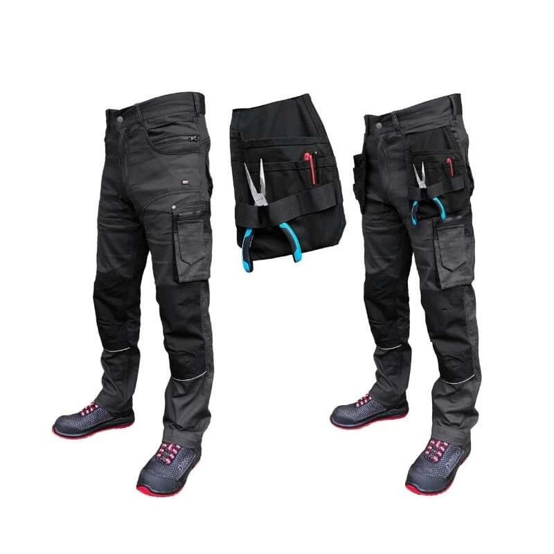 Bikses stretch tumši pelēkas 58 pesso