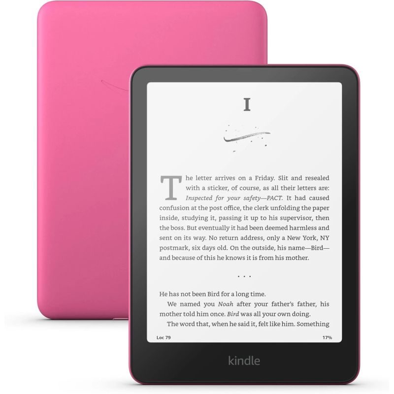 Amazon Kindle Paperwhite 12th Gen 16GB Wi-Fi Raspberry ,2024,