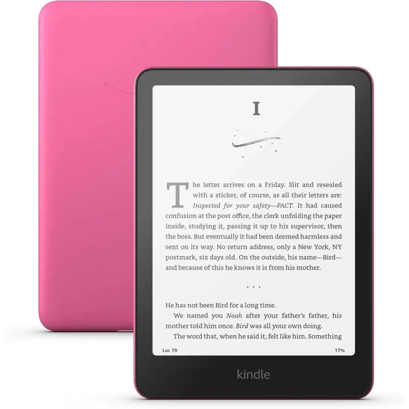Amazon Kindle Paperwhite 12th Gen 16GB Wi-Fi Raspberry ,2024,