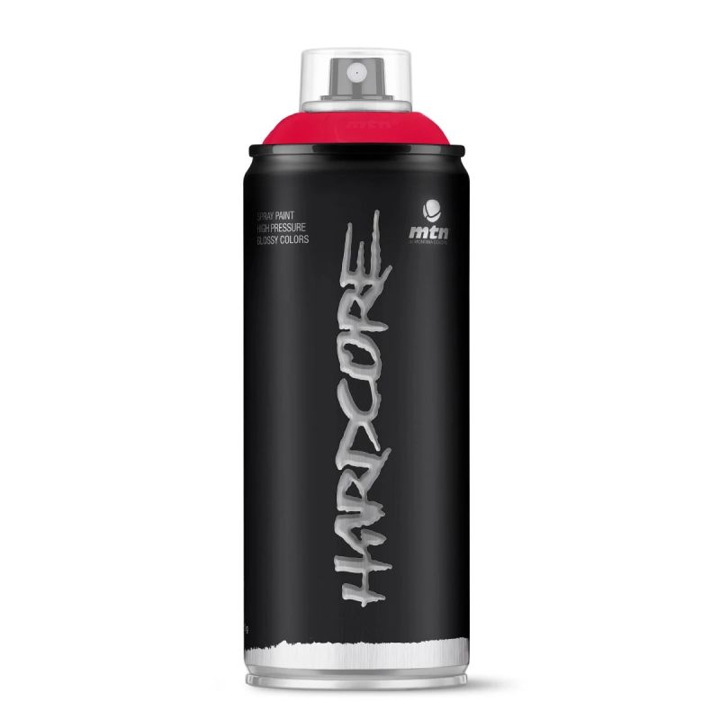 Krāsu aerosoli Montana Hardcore, preču zīmes, gaiši sarkans, 0.4 l