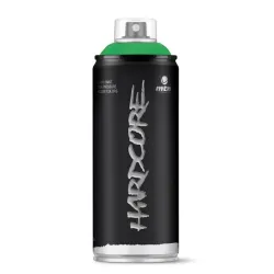 Aerosola krāsa Montana Hardcore, zaļa, 0.4 l