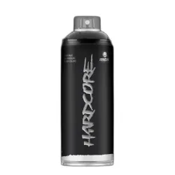 Krāsu aerosoli Montana Hardcore, preču zīmes, melna krās., 0.4 l