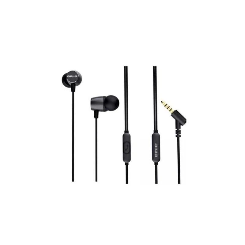 Austiņas 3.5mm estm-30bk aiwa melnas