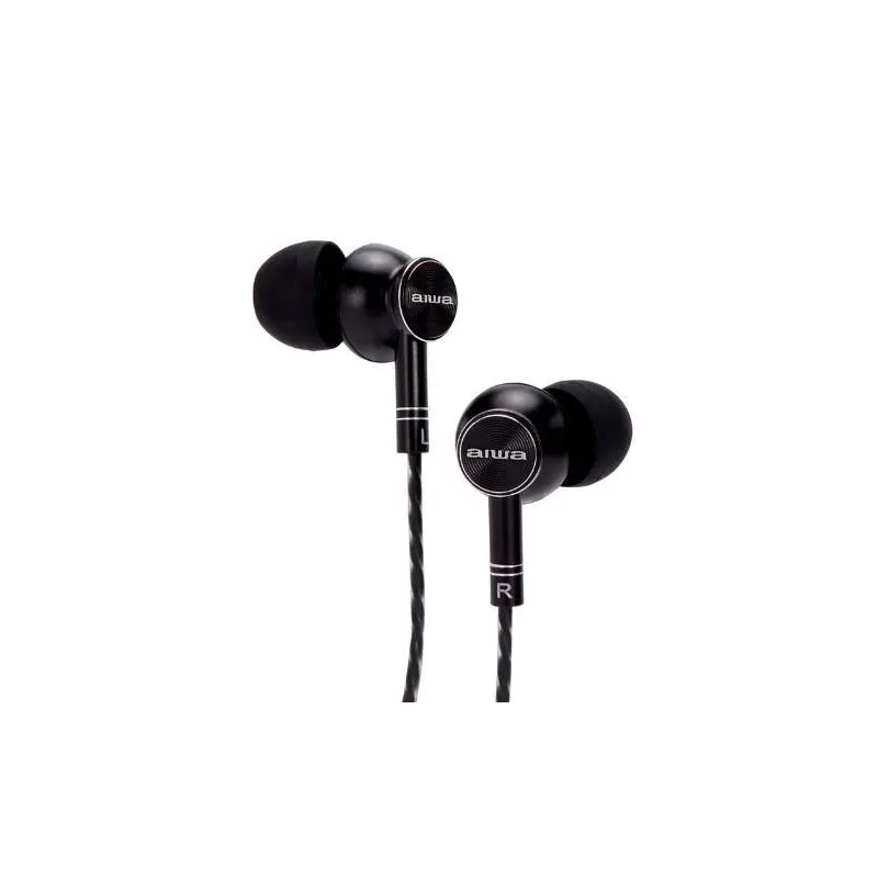 Laidinės ausinės Aiwa ESTM-30, juoda sp.