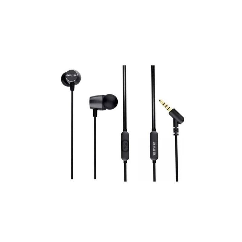 Austiņas 3.5mm estm-30bk aiwa melnas