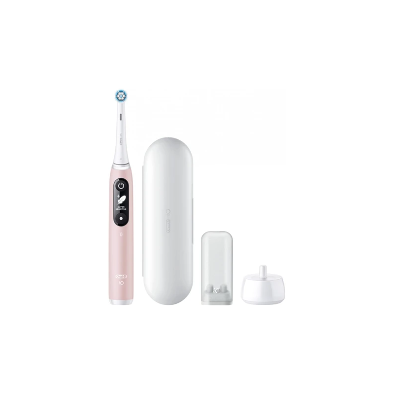 iOM6.1A6.1K Oral-B iO6 Elektriskā Zobu Birste Pink Sand