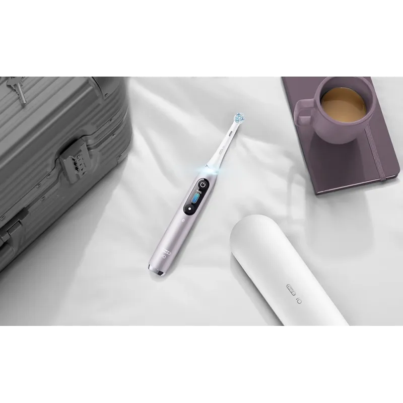 iOM6.1A6.1K Oral-B iO6 Elektrinis Dantų Šepetėlis Pink Sand