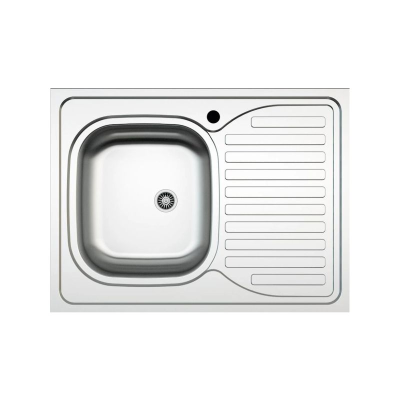 Köögivalamu Thema Lux AS28, roostevaba teras, 80 cm x 50 cm x 15 cm, roostevaba teras v.