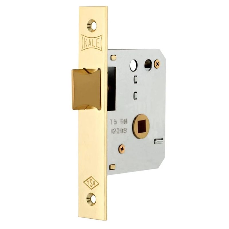 Ukselukk Kale Kilit 251, kaetud messingiga