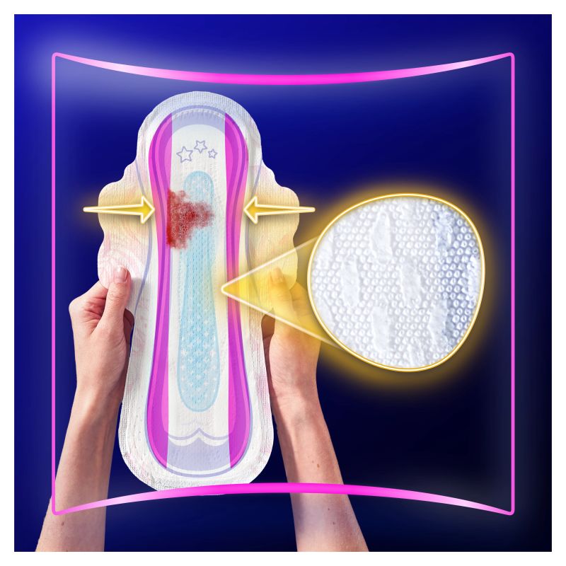 Always Platinum Secure Night Extra Size 5 Higiēniskās Paketes Ar Spārniņiem, 8 gab