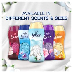 LENOR Smaržu Granulas Sensitive Cotton Fresh 495 g ,41 Mazgāšanas Reizēm,