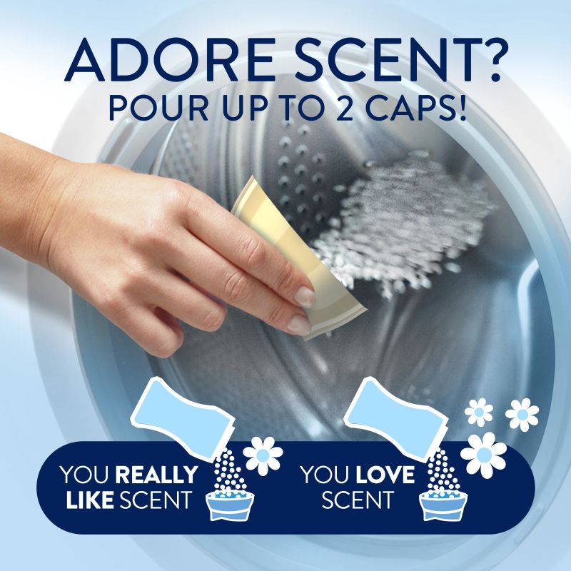 LENOR Smaržu Granulas Sensitive Cotton Fresh 495 g ,41 Mazgāšanas Reizēm,