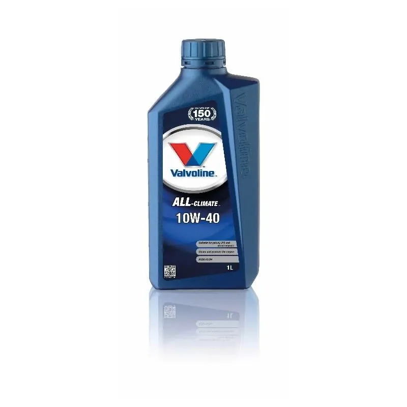 Машинное масло Valvoline All Climate 10W - 40, полусинтетическое, 1 л