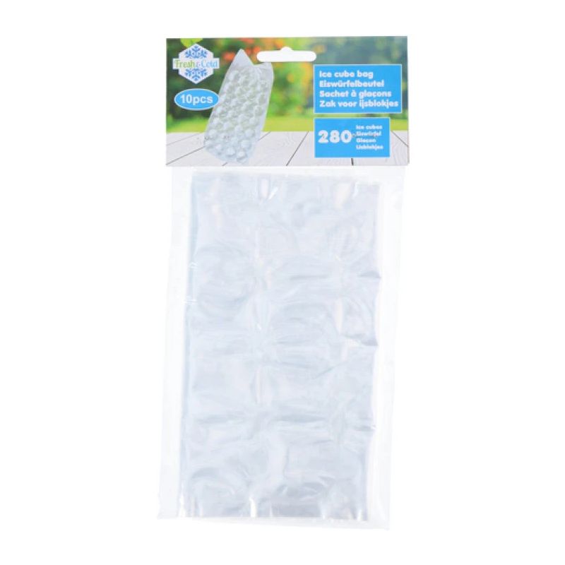 Ledus kubiņu maisiņš 10 gab.
