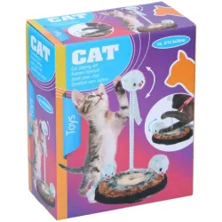 Rotaļlieta kaķim Pet Toys, daudzkrāsaina