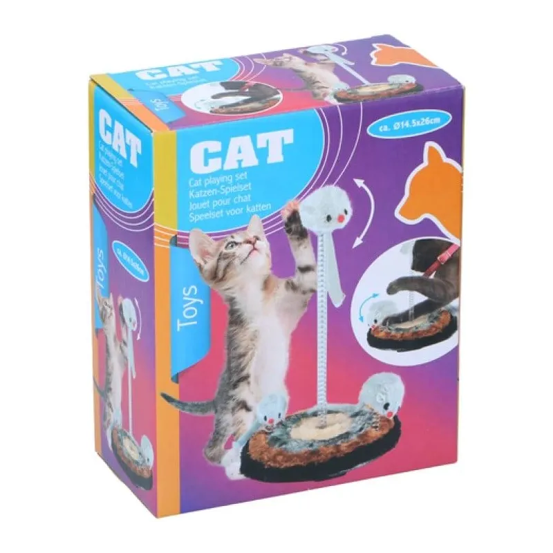 Rotaļlieta kaķim Pet Toys, daudzkrāsaina