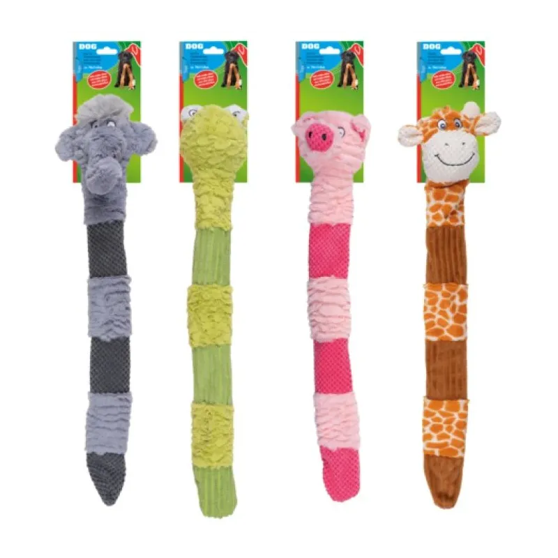 Rotaļlieta sunim, plīša manta Pet Toys, 70 cm, ,krāsa-dizains tiek izvēlēts nejauši,