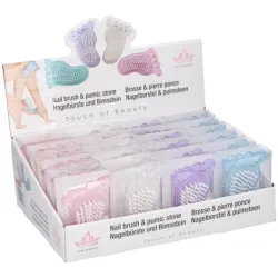 Pēdu vīle Nail Brush & Pumic Stone