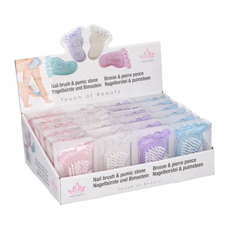 Pēdu vīle ar birsti