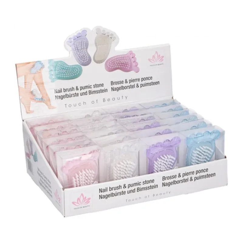 Pēdu vīle ar birsti