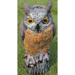 Dekorācija pūce r003 17x17x42