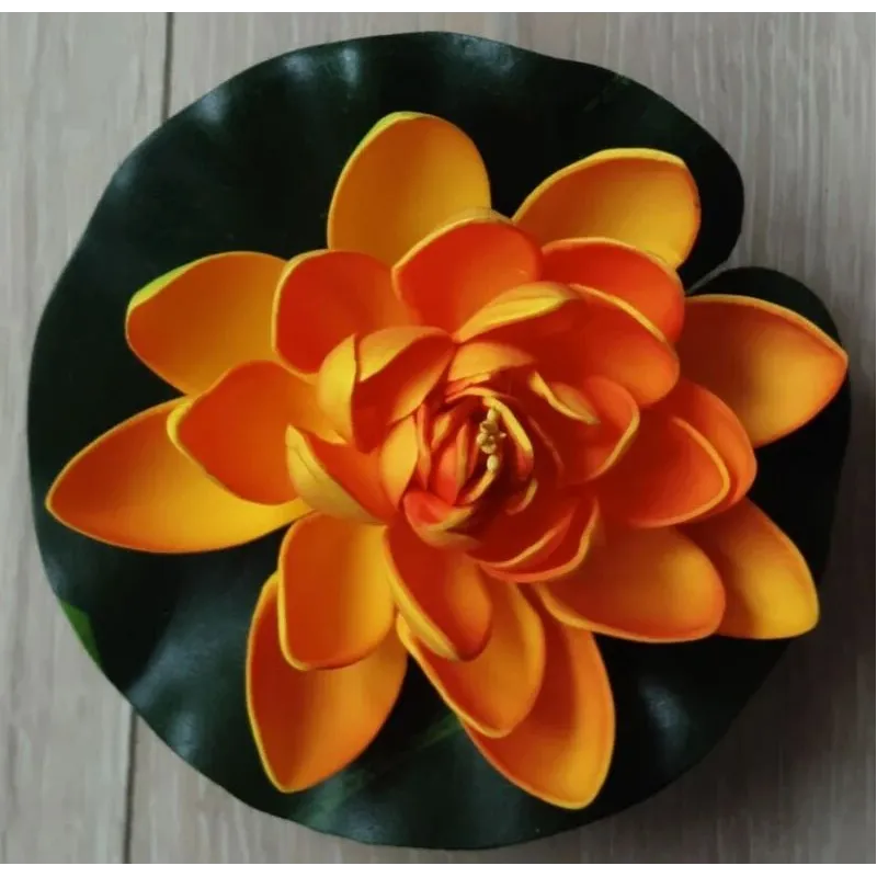 Dārza apdare Lilija MF-003, 18 cm x 18 cm x 3 cm, oranža krās.