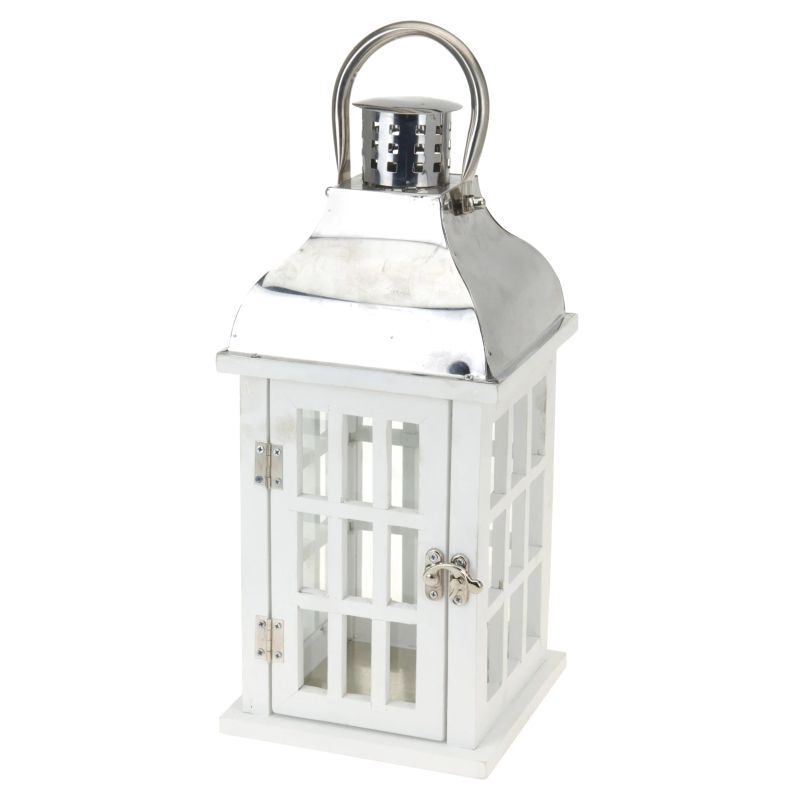 Koka lukturis-svečt. ar lodz.15x15x32cm