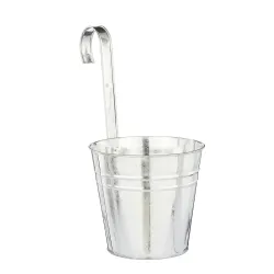 Balkoninis vazonas Mica 1123638, metalas, sidabro sp.